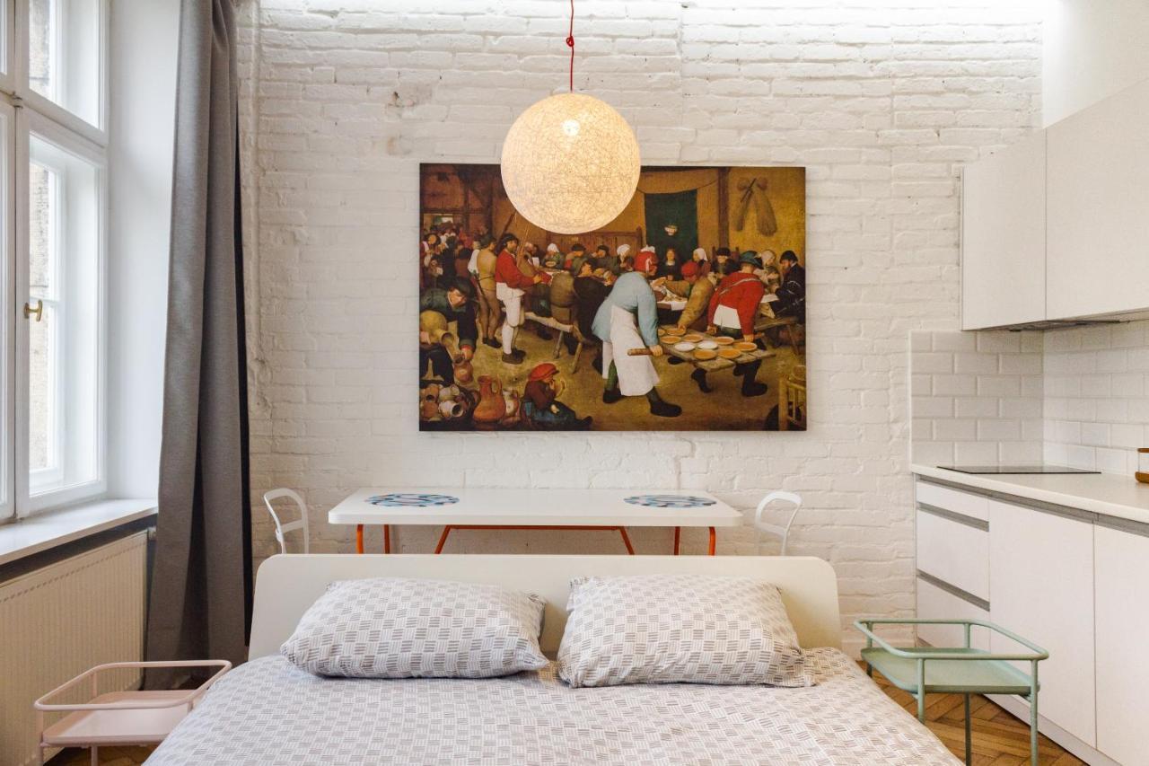 Apartament Przy Woonerfie Łódź Kültér fotó