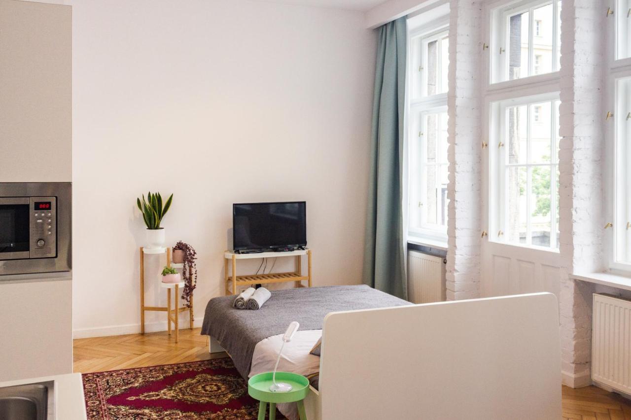 Apartament Przy Woonerfie Łódź Kültér fotó